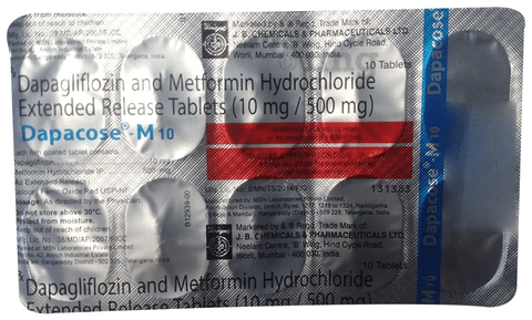 Dapacose-M 10 Tablet ER