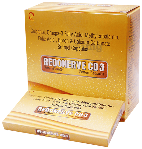 Redonerve CD3 Soft Gelatin Capsule image
