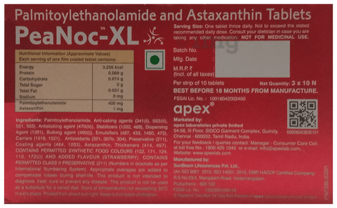 PeaNoc-XL Tablet image