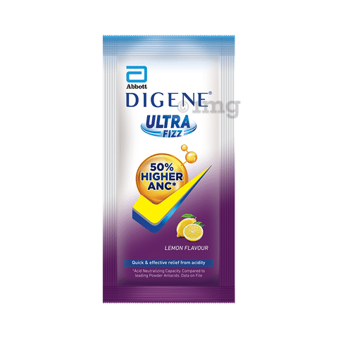 Digene Combo Pack of Acidity & Gas Relief Tablet (15) & Ultra Fizz Lemon  Powder (6.25gm): Buy combo pack of 1.0 Unit at best price in India