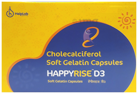 Happyrise D3 Soft Gelatin Capsule image