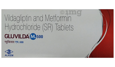 Gluvilda M +500 Tablet SR image Gluvilda M +500 Tablet SR image