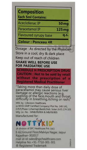 Actopar-S Oral Suspension Strawberry