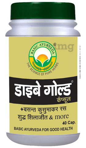 Basic Ayurveda Diabe Gold Capsule image