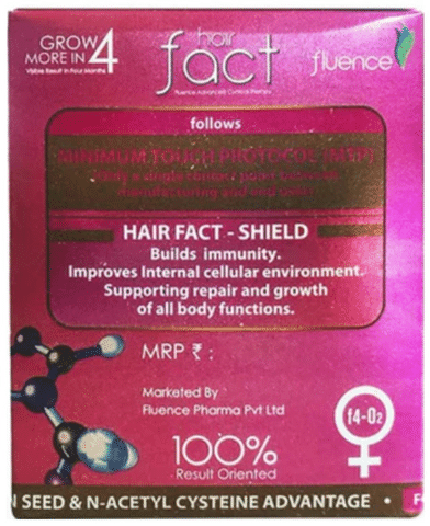 Hairfact Fluence Advanced Cyclical Therapy For Women (F4-O2): Buy box of 1  Kit at best price in India | 1mg