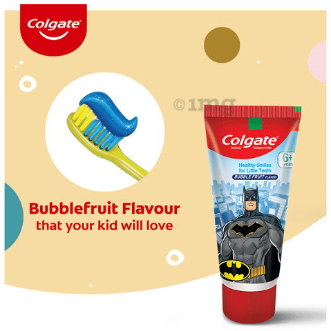 Colgate Anticavity for Kids Batman Toothpaste: Buy tube of 80 gm Toothpaste  at best price in India | 1mg