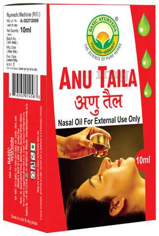 Basic Ayurveda Anu Taila image Basic Ayurveda Anu Taila image