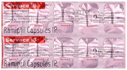 Servace 5mg Capsule