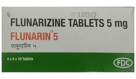 Flunarin 5 Tablet image Flunarin 5 Tablet image