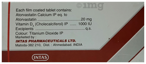 Lipicure-D 20 Tablet