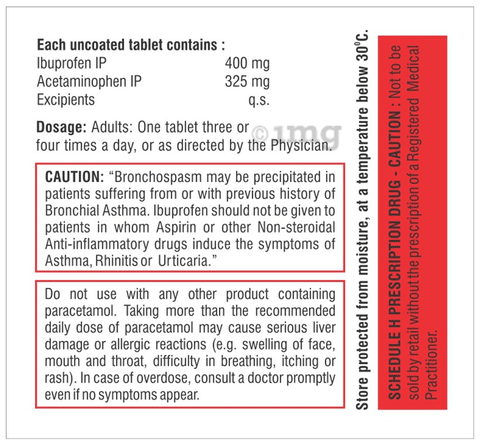 Arcure 400mg/500mg Tablet