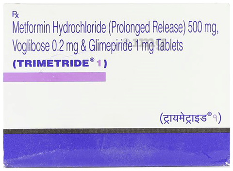 Trimetride 1 Tablet PR image Trimetride 1 Tablet PR image