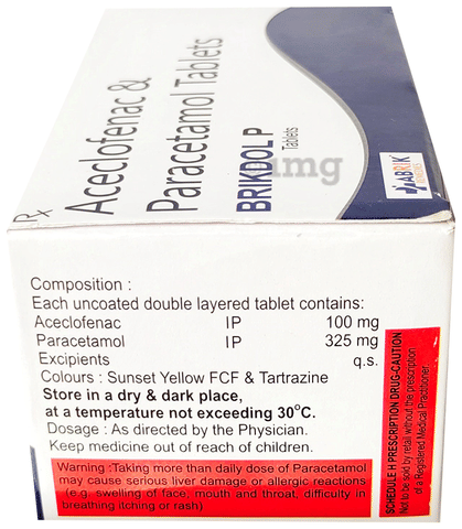 Brikdol P Tablet image