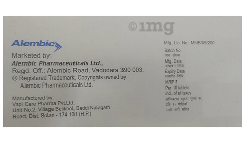 Valembic 80mg Tablet image