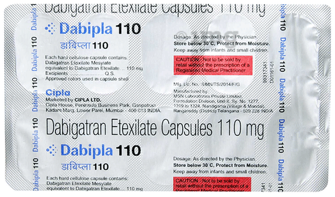 Dabipla 110mg Capsule image