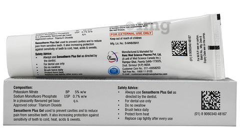 Sensotherm Plus Gel Toothpaste for Sensitive Teeth & Remove Cavity Cool Mint image Sensotherm Plus Gel Toothpaste for Sensitive Teeth & Remove Cavity Cool Mint image
