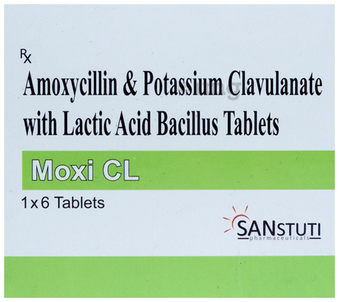Moxi CL 500mg/125mg Tablet