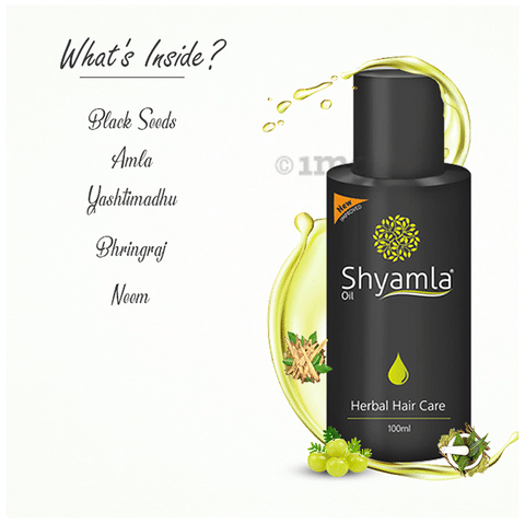 Vasu Shyamla Herbal Hair Care Oil: Buy bottle of 100 ml Oil at best price  in India | 1mg