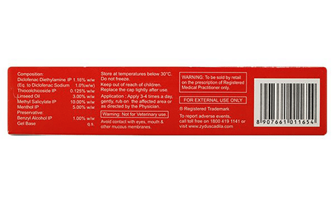 Oxalgin TH Gel image