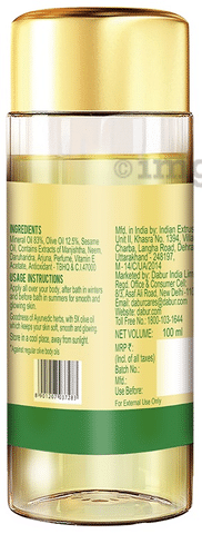 Dabur Oliv O Oil Herbal Body Oil Buy Bottle Of 100 Ml Oil At Best Price In India 1mg