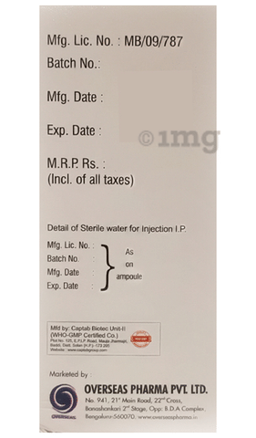 Opillin-T 4.5gm Injection image Opillin-T 4.5gm Injection image