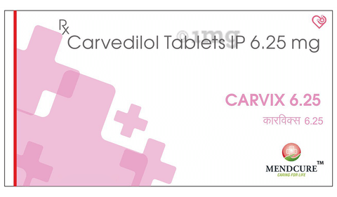 Carvix 6.25 Tablet image