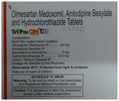 Tripin OM 40 Tablet image