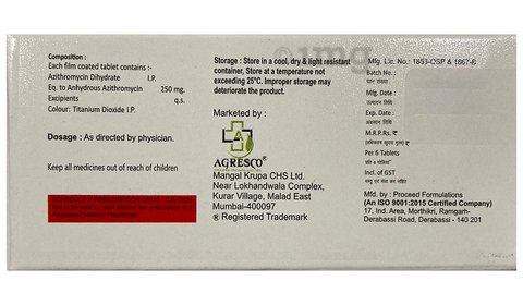 Agrosin 250 Tablet image Agrosin 250 Tablet image