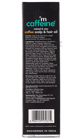 Buy MCAFFEINE COFFEE HAIR FALL CONTROL KIT AHA & ARGAN OIL - SHAMPOO HAIR  OIL & SCALP SCRUB (700ML) Online & Get Upto 60% OFF at PharmEasy