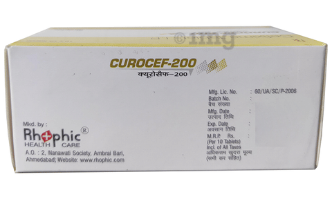 क्यूरोसेफ 200 टैबलेट image
