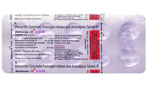 Amlovas-M 2.5/25 Tablet PR image