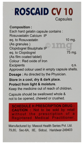 Roscaid CV 10 Capsule image