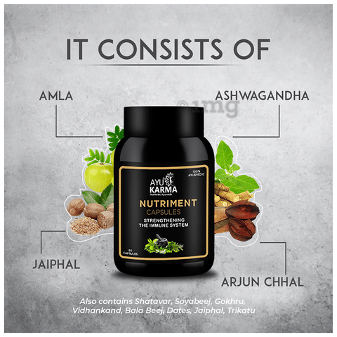 Ayukarma Nutriment Capsule image
