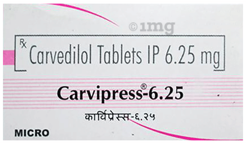 Carvipress 6.25 Tablet image