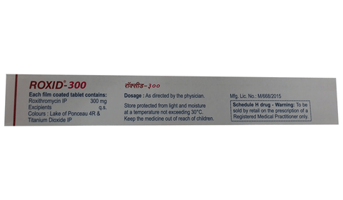Roxid 300 Tablet image