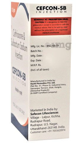 Cefcon-SB Injection image