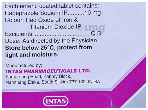 Rabium 10 Tablet image