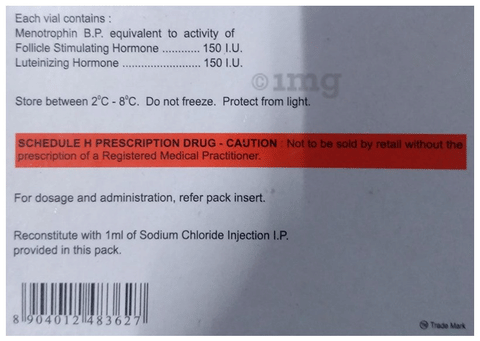 Diva Hmg HP 150IU Injection image Diva Hmg HP 150IU Injection image