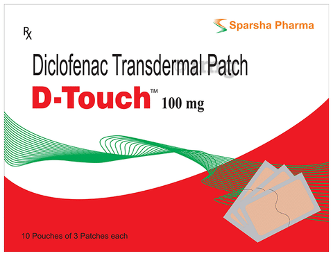 D Touch 100mg Patch image D Touch 100mg Patch image