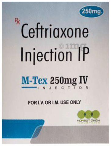 M Tex 250mg Injection image
