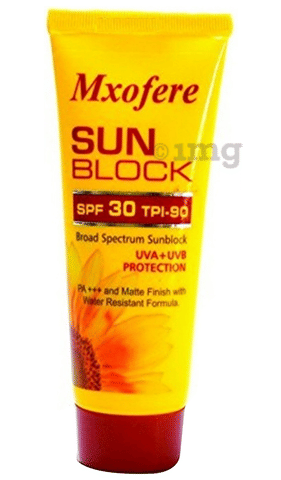 Mxofere Sun Block SPF 30 Lotion image