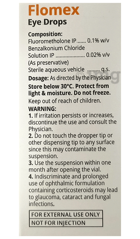Flomex Eye Drop image Flomex Eye Drop image