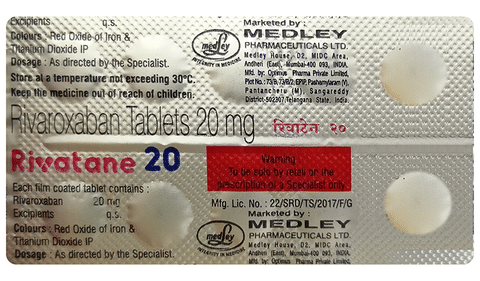 Rivatane 20 Tablet image