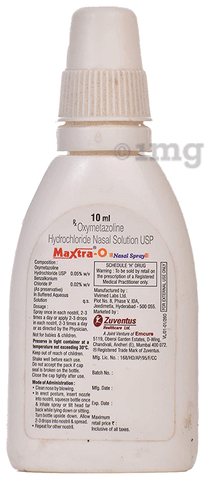 Nasal spray o clearance