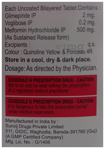 Voglimend-GM2 SR Tablet image