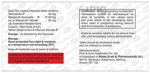 Telmicad-MT Tablet ER