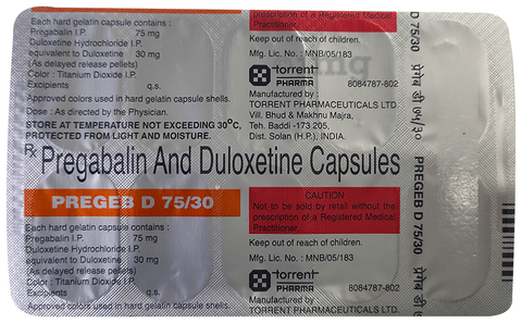 Pregeb D 75/30 Capsule image