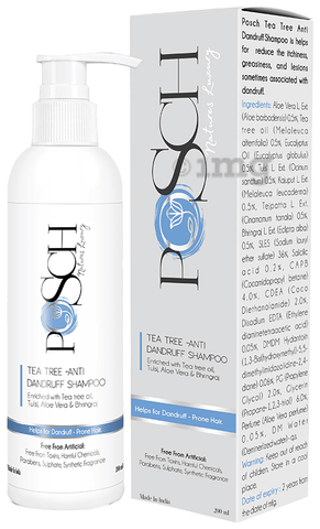 Posch Tea Tree -Anti Dandruff Shampoo 1