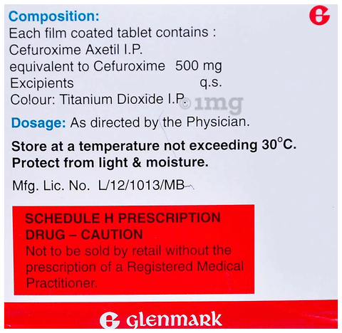 Altacef 500 Tablet image