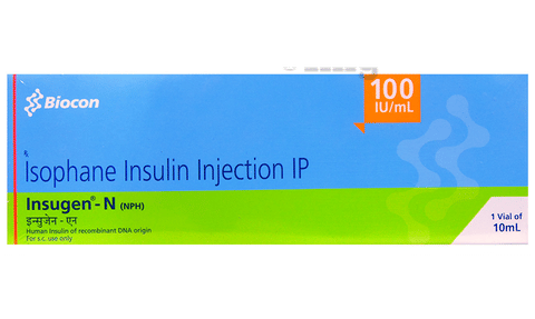 Insugen-N 100IU/ml Injection image Insugen-N 100IU/ml Injection image